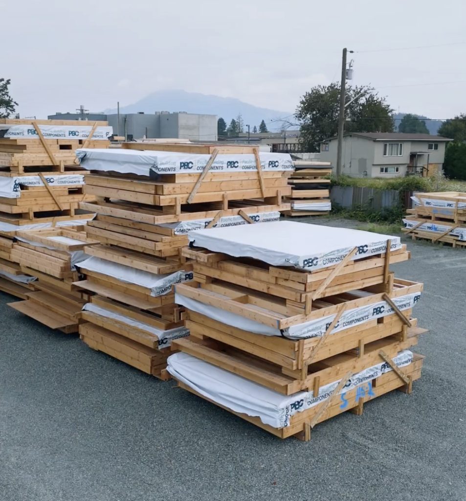 lumber yard